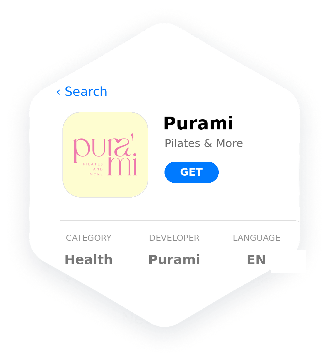 Purami-App im App Store, entwickelt von AppyBee