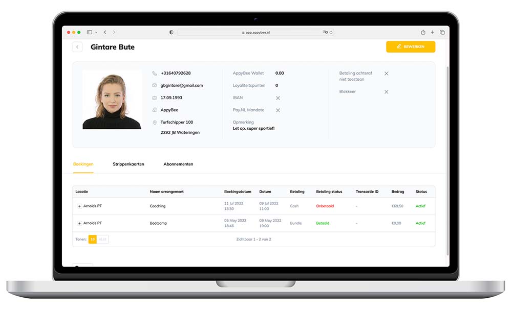 Optimized scheduling