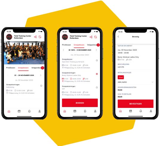 Reservar un entrenamiento de prueba