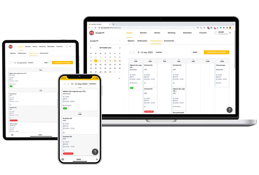 Optimized scheduling